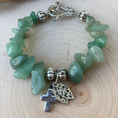 Handmade Bracelet With Genuine Jade Stones. Hand-strung Aventurine Bracelet Jewelry, Handmade Aventurine Bracelet, Hand-strung Aventurine Bracelet, Spiritual Aventurine Bracelet Jewelry, Green Bangle Charm Bracelet For Jewelry Making, Silver Aventurine Bracelet Jewelry, Silver Bohemian Jade Bracelets, Silver Aventurine Bracelet, Adjustable Aventurine Bracelet Jewelry