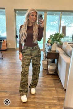 Bodysuit, butter bodysuit, camo pants, Nikes, comfy, winter, springg

Follow my shop @jennsmith__ on the @shop.LTK app to shop this post and get my exclusive app-only content!

#liketkit #LTKstyletip #LTKSeasonal #LTKSpringSale
@shop.ltk
https://liketk.it/4zqnw Bodysuit And Cargo Pants, Camo Outfit, Comfy Winter, Womens Camo, Camo Pants, Fashion Baby, Camo Print, Baby Fashion, Camo