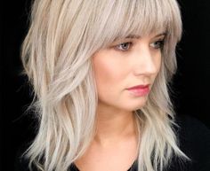 Medium Haircuts With Bangs, Womens Haircuts Medium, Medium Curly Hair Styles, Shag Haircut, Haircuts With Bangs, Medium Hair Cuts, Fashion Hair, Shoulder Length Hair