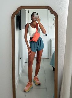 styledbymckenz on LTK Casual Summer Athleisure, Sporty Vacation Outfits, Active Summer Outfits, Athlesiure Fits Women, Sporty Summer Outfits For Women, Zoo Fits, Running Errands Outfit Summer, Summer Sporty Outfits, Workout Aesthetic Outfits