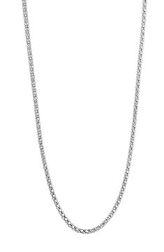 Interlocking links lend a sleek rope effect to a minimalist chain necklace handcrafted with 14-karat white or yellow gold. 24" length 14k gold Made in Italy Minimalist Chain, Bony Levy, Silver Necklace, Chain Necklace, Sleek, Nordstrom, White Gold, Yellow Gold, Pendant Necklace