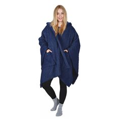 For most occasions, this hooded cape is your ideal choice. With flat shoes, boots, sports shoes, both casual and fashionable, you will get a lot of compliments. One size fits most people, solid colors are versatile, everyone can wear a unique style. Can be worn like sweaters, take the place of jackets and coats. Take it wherever you need it. Spacious cape for adults and teens. It is a good gift for Christmas, Thanksgiving, birthday, Mother's Day. Blanket Cape, Waterproof Blanket, Cloak Coat, Blanket Poncho, Womens Poncho, Gift Idea For Mom, Womens Sherpa, Sherpa Fabric, Cape Style