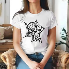 Spiderman Shirt, Super hero Shirt, Spider T-shirt, Spider tees, Dad Son Shirts, Gift for Kids, Gift for Men, Spider Tees, Trendy Shirt Gifts HI! Welcome to my shop, I'm pleased to see you here. My shop's main aim is to make you happy. I see you as a friend, not just a customer. Please contact me if you have any questions or want to get a custom-made design. I'm sure you'll love my designs. If you liked the design but didn't like the tshirt color we have, please contact me. I will do my best to m Dad And Son Shirts, Spiderman Shirt, Super Hero Shirts, Dad Son, Trendy Shirts, Gift For Kids, Super Hero, Gift For Men, Tshirt Colors