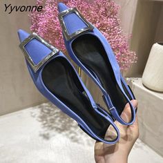 Shipping: Worldwide Express Shipping AvailableDelivery time: 7-15Days Fast ShippingReturns: Fast refund, 100% Money Back Guarantee.Brand Name: SUOJIALUNHeel Height: Low (1cm-3cm)With Platforms: NoSandal Type: MulesOrigin: Mainland ChinaOccasion: CasualUpper Material: SilkOutsole Material: RubberBack Counter Type: Back StrapPattern Type: SolidSide Vamp Type: OpenFit: Fits true to size, take your normal sizeStyle: ELEGANTHeel Type: Flat withLining Material: PUClosure Type: Slip-OnModel Number: 119 Summer Party Slingback Pumps With Flat Heel, Flat Slingback Pumps For Summer Evening, Summer Evening Flat Slingback Pumps, Flat Heel Slingback Sandals For Spring Evening, Spring Evening Slingback Sandals With Flat Heel, Formal Flat Slingback Pumps For Summer, Spring Evening Flat Slingback Pumps, Flat Slingback Pumps For Spring Party, Summer Formal Flat Heel Slingback Pumps