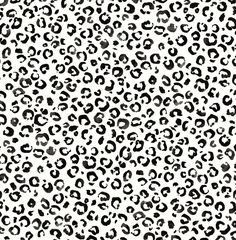 Sample Classic Leopard Black/Tan Peel-and-Stick Wallpaper from the Daisy Bennett Collection by NextWall Lining Dresser Drawers, Black And White Leopard, Drops Patterns, Stick On Wallpaper, Black And White Wallpaper, White Leopard, Smooth Walls, Wallpaper Collection, Neutral Colour Palette