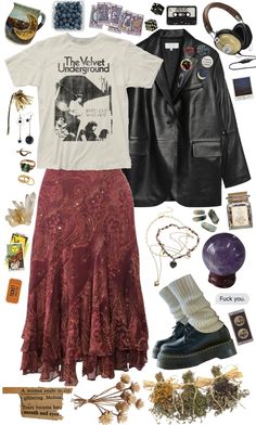 Cute Whimsigoth Outfits, Janis Ian Inspired Outfit, Whimsy Goth Outfit Ideas, Whimsigoth Capsule Wardrobe, 90s Witch Fashion, Modern Witchy Outfits, Witchy Grunge Outfits, Hippie Goth Fashion, Summer Whimsigoth Outfits