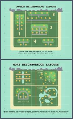 two maps showing the locations of different types of boats