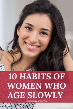 Women who age slowly have different lifestyle habits. Studies show that lifestyle plays a bigger factor in how fast we age than genetics. Identical twins who took part in a study at Columbia University aged differently according to their different lifestyles. Here are 10 habits of people who age slower than others. Invisible Disabilities, Workout Room, Succulent Gardening, Easy Life, Beauty Diy, Skincare Product