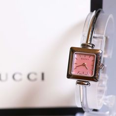 Check out *EXC+5/BOX,PAPPER*Gucci 1900L pink shell dial Quartz SS women's watch, the latest item I added on eBay! #eBay #eBaySeller Edgy Jewelry, Bangle Watches, Women's Watch, Ebay Seller, New Item, Accessories Watches, Womens Watches, Wrist Watch, Jewelry Watches