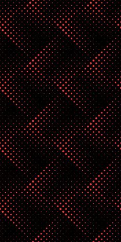 an abstract black background with red dots