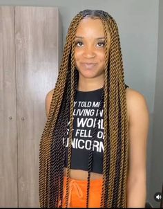 Knotless Twist, Big Twist Braids Hairstyles, Brazilian Wool Hairstyles, Cornrows Natural Hair, Twist Hairstyle, Lemonade Braids Hairstyles, Black Women Short Hairstyles, Different Braids, Big Box Braids Hairstyles