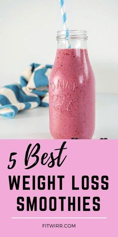 5 best weight loss smoothies Fruit Vegetable Smoothie, Vegan Detox, Blueberry Smoothie, Detox Plan