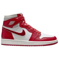 Jordan Retro 1 High OG | Foot Locker Air Jordan 1 Women, Air Jordans Women, Red Details, Jordan Retro 1, Nike Swoosh Logo, Iron Ore, Womens Air Jordans, Jordan 1 High Og, Jordans Women