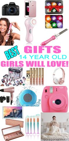 Top Gifts For 14 Year Old Girls! Best suggestions for gifts & presents for a girls fourteenth birthday, Christmas or just because. Find the best gifts, makeup, beauty, cooking, baking, electronic, games, room decor for a girls 14th bday or Christmas. Get the best gift ideas now for tweens and teens! Disney Eye, Birthday Presents For Girls, Christmas Gifts For Teen Girls, Birthday Gifts For Teens, Presents For Girls, Super Gifts, Teen Birthday, Amazing Gifts, Christmas Room