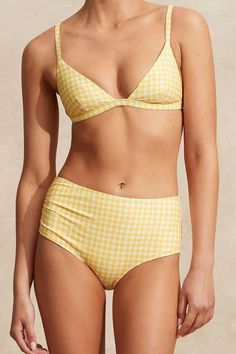 Yellow Gingham, Platform Heels Boots, Thigh High Boots Heels, Animal Print Shoes, Yoga Set, Gingham Print, Shoe Print, Plus Size Swimwear, Color Stripes