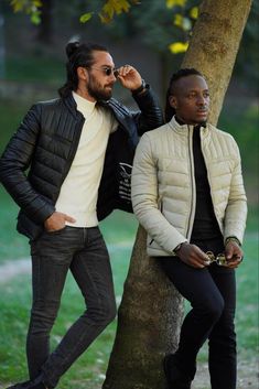 Trendy leather jacket for men with a contemporary look Urban Leather Jacket For Business In Winter, Urban Winter Business Outerwear, Urban Business Outerwear For Winter, Beige Suit, Beige Suits, Suit Material, Cold Temperature, Beige And Black, Zipper Jacket