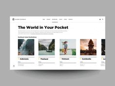 the world in your pocket website