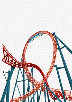 an image of a roller coaster on transparent background png clipart free for personal use