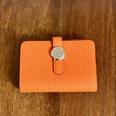 Brand New Hermes Card Holder In Orange Color. One Compartment Plus A Side Pocket(See Picture). Measures Approximately 4.2 X 3 X 0.5 Inches. Will Come With The Original Ribbon, Box, And Shipping Box As Pictured. Ribbon Box, Shipping Boxes, Hermes Bags, Side Pocket, Color Orange, Orange Color, The Original, Card Holder, Bag Lady