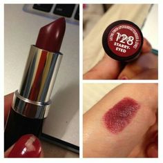 Dark Red Lipstick, Lipstick Dark Red, Burgundy Lipstick, Nails Dark, Starry Eyed, Dark Nails, Makeup Obsession, Kiss Makeup, Lip Art