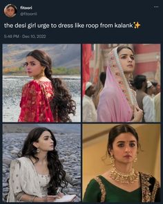 Bollywood Traditional Outfits, 90s Bollywood Fashion Traditional, Traditional Dress Quotes, Desi Traditional, Desi Things, Desi Vibes, Desi Love, 90s Bollywood, Casual Indian Fashion