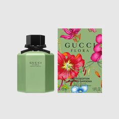 Diy Perfume Spray, Gucci Packaging, Flora Perfume, Gucci Flora Perfume, Gucci Flora Gorgeous Gardenia, Flora Gucci, Limited Edition Packaging, Gucci Flora, Diy Perfume