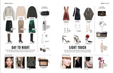 an image of the contents of a fashion book with information about what it is and how to wear them