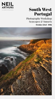 Discover the best #photography locations in South West #Portugal for stunning #sunsetphotography and seascapes. Photography Instruction, Portugal Photography, Clear Night Sky, Ocean Images, Seascape Photography, Photography Workshop, Light Pollution, Natural Park, Coastal Landscape