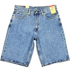 Levi's Men's 469 Denim Shorts Size 33-34.5 Blue, Loose Fit, Casual & Stylish *New With Tags *100% Cotton *Zipper Closure *Machine Wash *Sits Below Your Waist *Hits Below At Knee *Inseam 11 In (Tag Size 33 / True Waist Size 34.5 In) *Same Day Shipping To All Orders Placed By 10am Eastern Time, Monday - Friday * Offers Are Greatly Appreciated But Price Is Firm 1421.B-M Levi's Straight Leg Jean Shorts With Pockets, Classic Levi's Medium Wash Jean Shorts, Classic Denim Jean Shorts With Short Leg, Levi's Short Leg Denim Jeans, Classic Blue Jean Shorts, Classic Blue Jean Shorts For Summer, Classic Blue Jean Shorts For Spring, Classic Short Medium Wash Jeans, Classic Blue Short Jeans