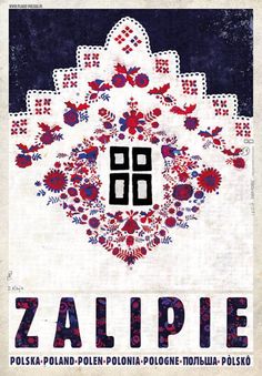 a poster with the words zalpie written on it