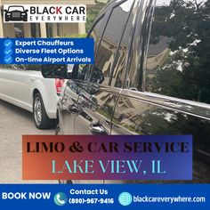 limo and car service advertise for black car everywhere