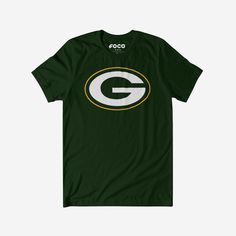 Green Bay Packers Primary Logo T-Shirt FOCO Forest S - FOCO.com Tri-blend T-shirt With Team Logo For Sports Events, Sports Events Team Logo T-shirt, Sports Event Team Logo T-shirt, Game Day Crew Neck T-shirt With Team Spirit, Football Season Team Spirit Tops With Logo, Game Day T-shirt With Team Logo For Sports Season, Game Day Team Spirit T-shirt With Crew Neck, Team Logo T-shirt For Game Day, Graphic Tee With Team Logo For Game Day