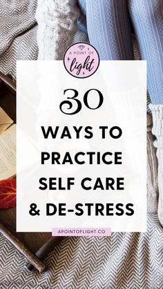 30 ways to practice self care & de-stress Prioritize Yourself, Practice Self Care, Self Care Ideas, Boost Your Immune System, Library Programs, Take A Step Back, Self Help Books, Toxic Relationships