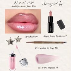 Lip Combos Pale Skin, Cool Toned Lipstick Shades, 2000s Lip Combo, Pale Skin Lip Combo, Pink Lip Combo, Lips Combo, Lip Combos, Makeup List, Lip Makeup Tutorial