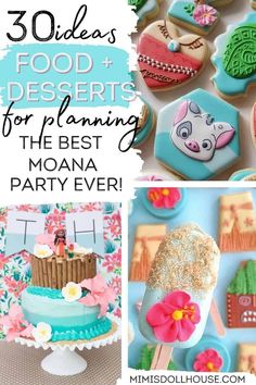 the best moan party ever 50 ideas and desserts for planning from miss dollhouse