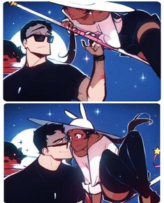 Fernanda Dias Art, Cute Couple Poses Aesthetic, Cute Comic Art, Couple Drawing Poses, Couple Poses Aesthetic, Romance Fanart, Bunny Witch, Witch Bunny, Pinterest Couple