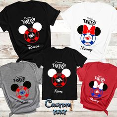 Character Print T-shirt For Disney Fan Events, Themed Black T-shirt For Disney Fan Events, Black Themed T-shirt For Disney Fan Events, Black Disney Fan Merchandise T-shirt, Sublimation Print Crew Neck T-shirt For Disney Fan Events, Crew Neck T-shirt With Sublimation Print For Disney Fans, Disney Fandom Crew Neck T-shirt, Disney Crew Neck T-shirt With Sublimation Print, Fun Letter Print T-shirt For Disney Fan Events