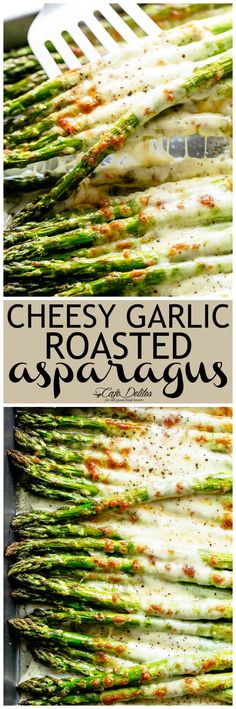 grilled asparagus with garlic and parmesan cheese