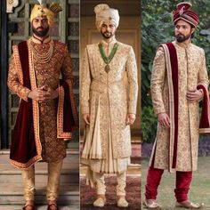 Designer Groom Sherwani Hand Work Customise Your Wedding - Etsy Men Wedding Outfit Sherwani, Luxury Sherwani For Wedding And Transitional Seasons, Luxury Suits For Groom For Diwali, Luxury Men's Sherwani For Diwali, Groom Suits For Wedding Nameera By Farooq, Luxury Sherwani For Groom For Eid, Luxury Men's Jamawar Traditional Wear, Luxury Tailored Sherwani For Groom, Luxury Mulmul Unstitched Wedding Suit