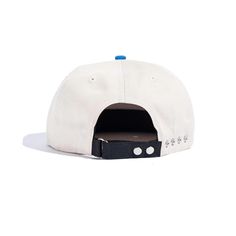 Twill Embroidered Graphic Signature Adjustable Snap Closure STYLE DSM-PS24-038 Beige Six-panel Hat With Embroidered Logo, Beige Flat Brim Hat With Embroidered Logo, Cream Casual Hat With Flat Bill, Casual Cream Flat Bill Hat, White Six-panel Snapback Hat With Embroidered Logo, Adjustable Cream Hat With Embroidered Logo, White Cotton Flat Bill Hat, White Six-panel Hat With Embroidered Logo, White Snapback Hat With Short Brim