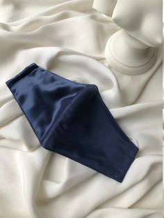 Luxurious and beautifully fitting mask that you wouldn't want to take off!  👃 F I T 👃 ♥ Beautiful fit - no sagging!  ♥ If it's not tight, it's not right!  ♥ Pocket fits adult size PM2.5 filter 🎭 F E A T U R E S 🎭 ♥ Inner fabric - 2 layers of muslin cotton ♥ Outer layer - 1 luxurious Polysatin ♥ Filter pocket - if you want to add extra protection ♥ Super slim elastic - you won't even feel it. ♥ Easy wash and dry:  -  Machine washable at 30 to 40 degrees   -  DO NOT TUMBLE DRY  -  Iron on low Silk Mask, Small Lady, Blue Satin, Muslin Cotton, Slate Blue, Smell Good, Woman Face, Face Masks, Beauty And Personal Care