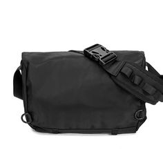 All of your belongings will be able to keep up with your hectic daily life thanks to this black waterproof messenger bag. The ultra-resistant version of the nylon messenger bag. A shoulder bag for men or women that will stand the test of time and the elements. Buy yours on Messenger-Bags.com and enter the world of modern messenger bags. Choose a durable messenger bag Our nylon messenger bag is designed to withstand intensive daily use. Its durability is extended thanks to a careful manufacture a Durable Nylon Bags For Everyday Carry, Functional Black Waterproof Shoulder Bag, Rectangular Anti-theft Shoulder Bag For Outdoor, Techwear Shoulder Bag With Adjustable Strap For Travel, Multifunctional Black Nylon Laptop Bag, Black Nylon Laptop Shoulder Bag, Black Laptop Bag With Adjustable Strap For Outdoor Use, Functional Black Camera Bag For Outdoor, Durable Black Shoulder Bag For Outdoor