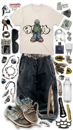 #fit #inspo #clothes #stuff #collages #fitinspo #outfit #outfitinspo #mfdoom #jeans #denim #ootd Denim Ootd, Masc Fits, Street Style Outfits Casual, Silly Clothes, Fashion Men Streetwear, Street Fashion Men, Funky Outfits