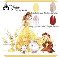 Disney Color Street, Disney Themed Nails, Disney Princess Nails, Themed Nails, Disney Theme Party, Disney Bound Outfits, Disney Colors, Disney Nails