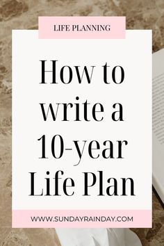 Use a life planner to track progress, reassess goals, and realign your vision.