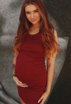 Feel comfy, confident, and sexy in our line of jersey maternity bodycon dresses! Keep it simple in the Mama Midi Dress with Mini-Sleeves. This dress is designed to grow with you and your bump so you never have to give up your fashion sense just cause your preggo!  #maternitybodycon #bodycon #maternityfashion #backtobasics #reddress #bumpie Baby Fashion Girl Newborn, Maternity Styles, Fashion Empire, Maternity Clothes Summer, Pregnancy Fashion, Summer Maternity, Pregnancy Style, Fashion Baby Girl Outfits, Maternity Outfits