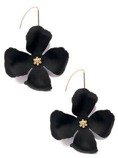 Make first impressions memorable in chic, hand-painted flowers that never go out of style. -Threader Closure -2.5" Length -1.75" Width -0.75" Drop -Triple-Plated -0.144 Lbs -Nickel and Lead Compliant (Hypoallergenic) Flower Drop Earrings, Flower Ear, Hand Painted Flowers, Capri Blue, Pull Through, Threader Earrings, First Impressions, Drop Earring, Floral Earrings