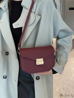 Bird in Bag - Exquisite Burgundy Handbag for Stylish Women with Multicolor Personality, Unique Shape - Perfect New Years Gift Elegant Red Shoulder Bag For School, Burgundy Shoulder Bag For School, Burgundy School Shoulder Bag, Burgundy Rectangular Mobile Phone Bag, Burgundy Handbag, New Years Gift, Novelty Bags, Bird In Bag, Bag Bag