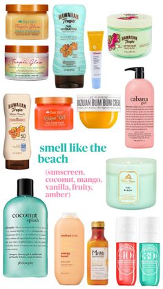 Smell Like The Beach, Beach Fragrance, Beach Scent, Summer Scents, Sephora Skin Care, Summer Scent