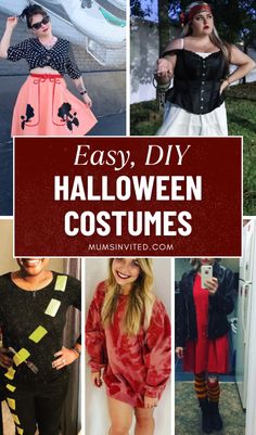 easy diy halloween costumes for women